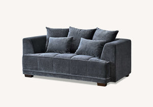 Gramercy Group in Steel Velvet