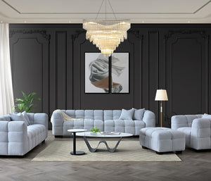 Tribeca Sofa Range in Pearl Boucle