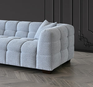 Tribeca Sofa Range in Pearl Boucle
