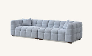 Tribeca Sofa Range in Pearl Boucle