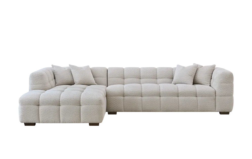 Tribeca Corner Group in Oatmeal Boucle